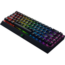 Razer | BlackWidow V3 Mini HyperSpeed | Mechanical Gaming Keyboard | RGB LED light | US | Wireless | Black | Bluetooth | Yellow Switch | Wireless connection