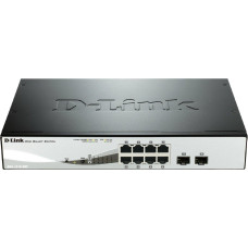 D-Link | DGS-1210 Series Smart Managed Gigabit Switches | DGS-1210-08P | Managed L2 | Desktop/Rackmountable | 10/100 Mbps (RJ-45) ports quantity | 1 Gbps (RJ-45) ports quantity | SFP ports quantity | PoE ports quantity | PoE+ ports quantity | Power supply