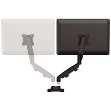 Fellowes MONITOR ACC ARM DUAL EPPA/BLACK 9683601 FELLOWES