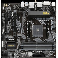 Gigabyte | B550M DS3H AC 1.0/1.1/1.2/1.3/1.5 M/B | Processor family AMD | Processor socket AM4 | DDR4 DIMM | Memory slots 4 | Supported hard disk drive interfaces SATA, M.2 | Number of SATA connectors 4 | Chipset AMD B550 | Micro ATX