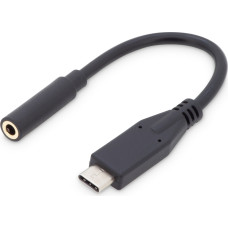 Digitus | USB Type-C Audio adapter cable, Type-C - 3.5mm M/F, 0.2m, Audio input/output, Version 3.1 | AK-300321-002-S | Type-C | 3.5mm