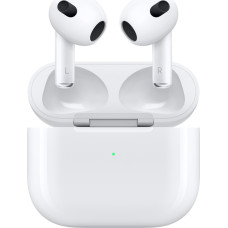 Apple | AirPods (3rd generation) with Lightning Charging Case | Wireless | In-ear | Noise canceling | Wireless | White