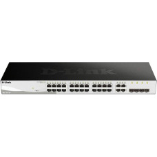 D-Link | Smart Managed Gigabit Switches | DGS-1210-24 | Managed L2 | Desktop/Rackmountable | 10/100 Mbps (RJ-45) ports quantity | 1 Gbps (RJ-45) ports quantity 24 | SFP ports quantity | PoE ports quantity | PoE+ ports quantity | Power supply type | month(