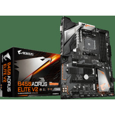 Gigabyte | B450 AORUS ELITE V2 1.0 | Processor family AMD | Processor socket AM4 | DDR4 DIMM | Memory slots 4 | Number of SATA connectors 6 x SATA 6Gb/s connectors | Chipset AMD B | ATX