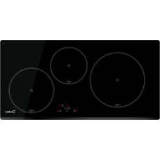 Cata IB 853 BK Induction Hob, 40 cm, 3 cooking zones, 9 power levels+Booster, Black