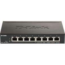 D-Link | 8-Port Gigabit PoE Smart Managed Switch | DGS-1100-08PV2 | Web managed | Desktop | 1 Gbps (RJ-45) ports quantity | SFP ports quantity | PoE ports quantity | PoE+ ports quantity | Power supply type External | month(s)