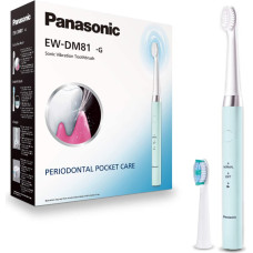 Panasonic | Electric Toothbrush | EW-DM81-G503 | Rechargeable | For adults | Number of brush heads included 2 | Number of teeth brushing modes 2 | Sonic technology | White/Mint