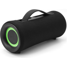 Gembird SPK-BT-LED-04 Wireless LED boombox speaker, black