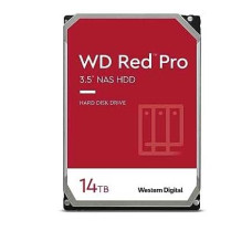 Western Digital HDD|WESTERN DIGITAL|Red Pro|14TB|SATA|512 MB|7200 rpm|3,5