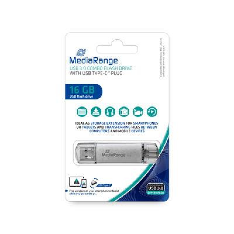 Mediarange MEMORY DRIVE FLASH USB3 16GB/MR935 MEDIARANGE