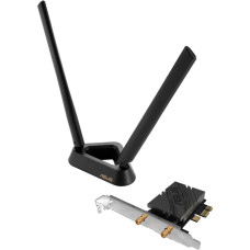 Asus PCE-BE92BT Tri-Band Wi-Fi Adapter, Bluetooth 5.4, Wi-Fi 7, 802.11be