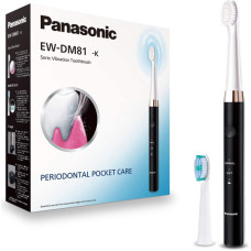 Panasonic | Electric Toothbrush | EW-DM81-K503 | Rechargeable | For adults | Number of brush heads included 2 | Number of teeth brushing modes 2 | Sonic technology | White/Black