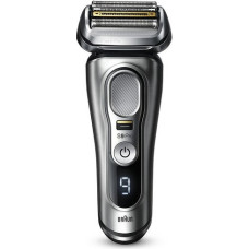 Braun | Shaver | 9477CC | Operating time (max) 50 min | Wet & Dry | Silver