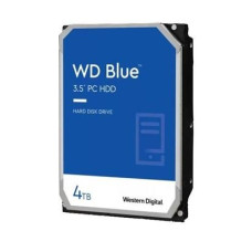 Western Digital HDD|WESTERN DIGITAL|Blue|4TB|SATA|256 MB|5400 rpm|3,5