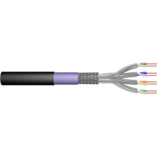 Digitus CAT 7 S-FTP outdoor installation cable, 1200 MHz PE, inner Eca (LSZH-1), AWG 23/1,100m, SX, Black & Purple