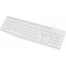 Natec | Keyboard | Nautilus NKL-1951 | Keyboard | Wired | US | White | USB Type-A | 390 g