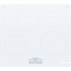 Bosch | PIF612BB1E | Hob | Induction | Number of burners/cooking zones 4 | Touch | Timer | White