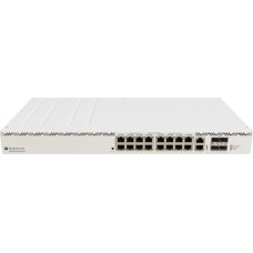 Mikrotik Cloud Router Switch CRS320-8P-8B-4S+RM with RouterOS v7, 2U rackmount Enclosure