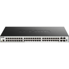 D-Link | Stackable Smart Managed Switch with 10G Uplinks | DGS-1510-52X/E | Managed L2 | Rackmountable | Gigabit Ethernet (copper) ports quantity 48