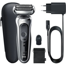 Braun | Shaver | 71-S1000s | Operating time (max) 50 min | Wet & Dry | Silver/Black
