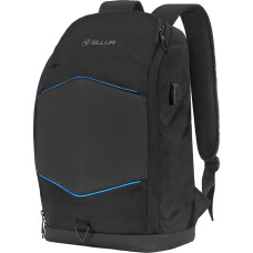 Tellur 15.6 Notebook Backpack Illuminated Strip, USB port, black