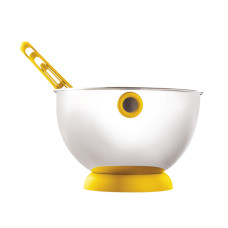 Viceversa Kogel Mogel Bowl + Whisk Set yellow 16221