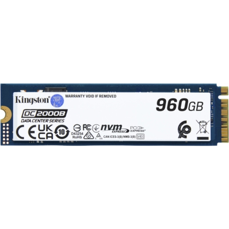 Kingston 960GB DC2000B PCIe 4.0 M.2 2280 SSD