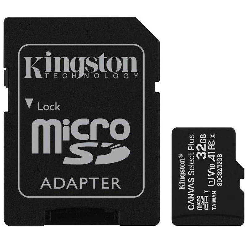 Kingston MEMORY MICRO SDHC 32GB UHS-I/W/ADAPTER SDCS2/32GB KINGSTON