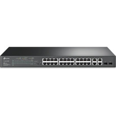 Tp-Link Switch|TP-LINK|SL2428P|Rack|PoE+ ports 24|250 Watts|SL2428P