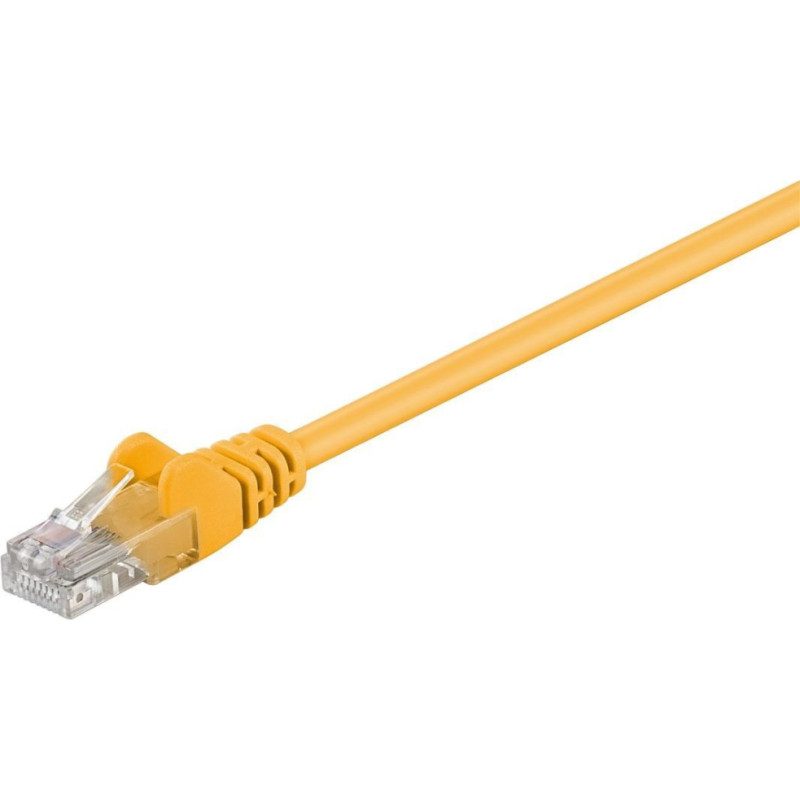 Goobay | CAT 5e patch cable, U/UTP | 95556 | Yellow