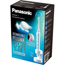 Panasonic | Toothbrush | EW-DL83 | Rechargeable | For adults | Number of brush heads included 3 | Number of teeth brushing modes 2 | Sonic technology | White