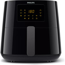 Philips | Essential HD9280/70 | Air Fryer | Power 2000 W | Capacity 6.2 L | Rapid Air technology | Black