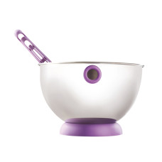 Viceversa Kogel Mogel Bowl + Whisk Set violet 16242