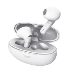 Trust HEADSET EARPHONES YAVI BT ENC/WHITE 25173 TRUST