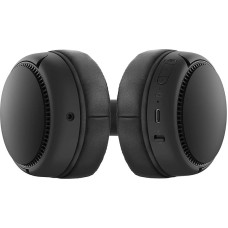 Panasonic | Deep Bass Wireless Headphones | RB-M300BE-K | Wireless | Over-ear | Microphone | Wireless | Black