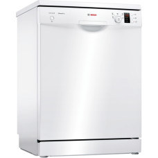 Bosch | Dishwasher | SMS25AW05E | Free standing | Width 60 cm | Number of place settings 12 | Number of programs 5 | Energy efficiency class E | Display | AquaStop function | White