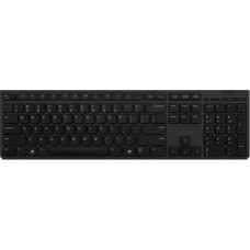 Lenovo | Professional Wireless Rechargeable Keyboard | 4Y41K04075 | Keyboard | Wireless | NORD | m | Grey | g | Scissors switch keys