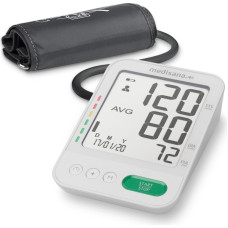 Medisana | Voice  Blood Pressure Monitor | BU 586 | Memory function | Number of users 2 user(s) | Memory capacity 	120 memory slots | White | 4 | Voice output in national language selectable: DE, GB, NL, FR, IT, TR. Blood pressure classification – classif