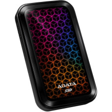 Adata External SSD|ADATA|SE770G|512GB|USB 3.2|Write speed 800 MBytes/sec|Read speed 1000 MBytes/sec|ASE770G-512GU32G2-CBK