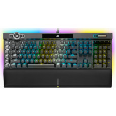 Corsair | Mechanical Gaming Keyboard | K100 RGB Optical | Wired | Mechanical Gaming Keyboard | US | Black/Red