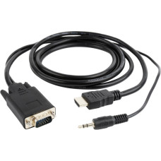 Gembird CABLE HDMI-VGA +3.5MM/3M A-HDMI-VGA-03-10 GEMBIRD