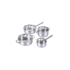 Cata | Cookware set | SET PROFESSIONAL | 4 | 16/20/24/24 cm | Stainless steel