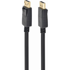 Gembird | Black | 2x Displayport (male) | DisplayPort cable, 4K | DisplayPort to DisplayPort | 5 m