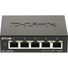 D-Link | Smart Managed Switch | DGS-1100-05V2/E | Managed L2 | Rackmountable | Gigabit Ethernet (copper) ports quantity 5