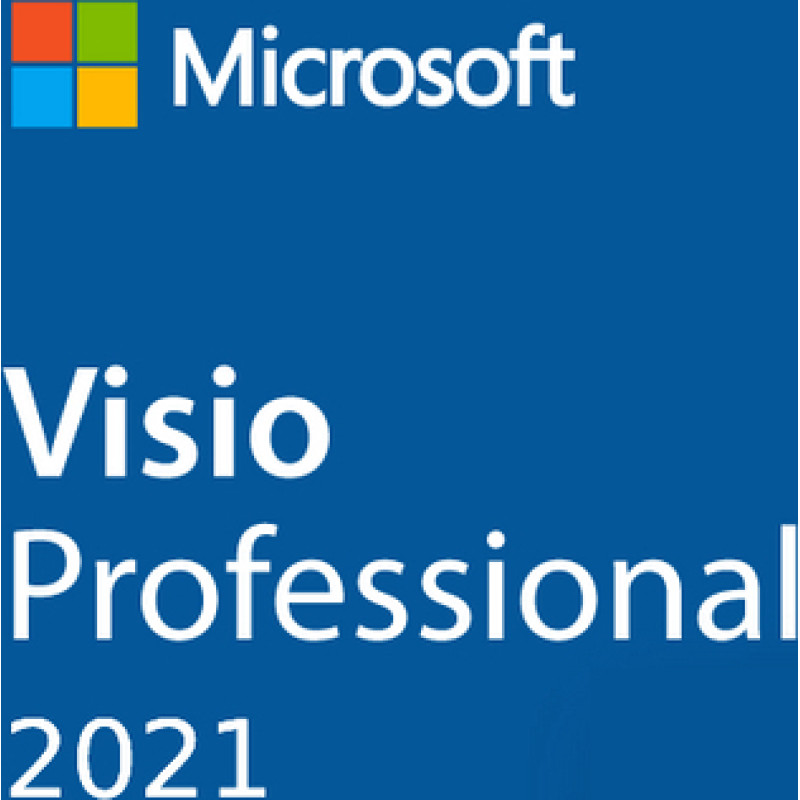 Microsoft | Visio Professional 2021 | D87-07606 | ESD | License term  year(s) | All Languages