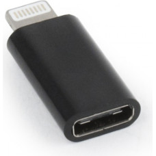 Gembird | USB Type-C adapter (CF/8pin M), Black