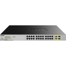 D-Link | Switch | DGS-1026MP | Unmanaged | Rack mountable | 1 Gbps (RJ-45) ports quantity 24 | SFP ports quantity 2 | PoE/Poe+ ports quantity 24 | Power supply type Single | 24 month(s)