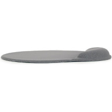 Gembird | MP-GEL-GR Gel mouse pad with wrist support, grey Comfortable | Gel mouse pad | Grey