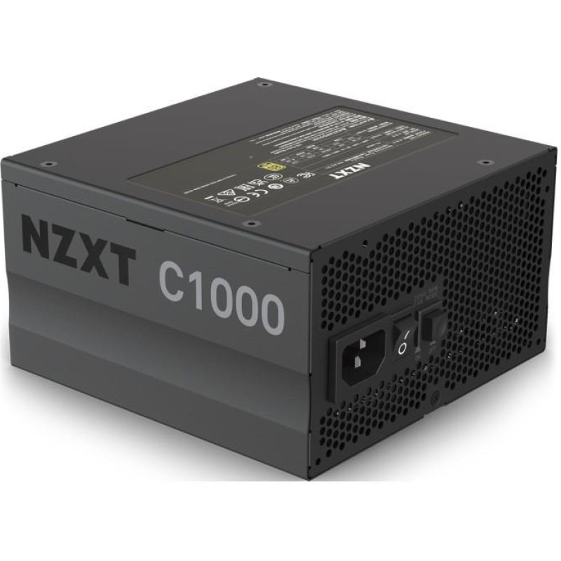 Nzxt Power Supply|NZXT|PA-0G1BB-EU|1000 Watts|Efficiency 80 PLUS GOLD|MTBF 100000 hours|PA-0G1BB-EU