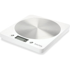 Salter 1036 WHSSDREU16 Disc Electronic Digital Kitchen Scales - White